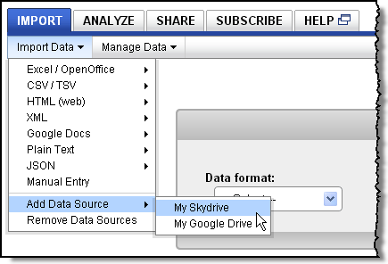 Configure Tuhunga to access your cloud storage